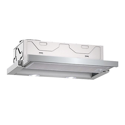 Neff D46BR22N0B Integrated Cooker Hood, Silver
